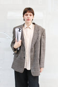 Ckeckered Blazer