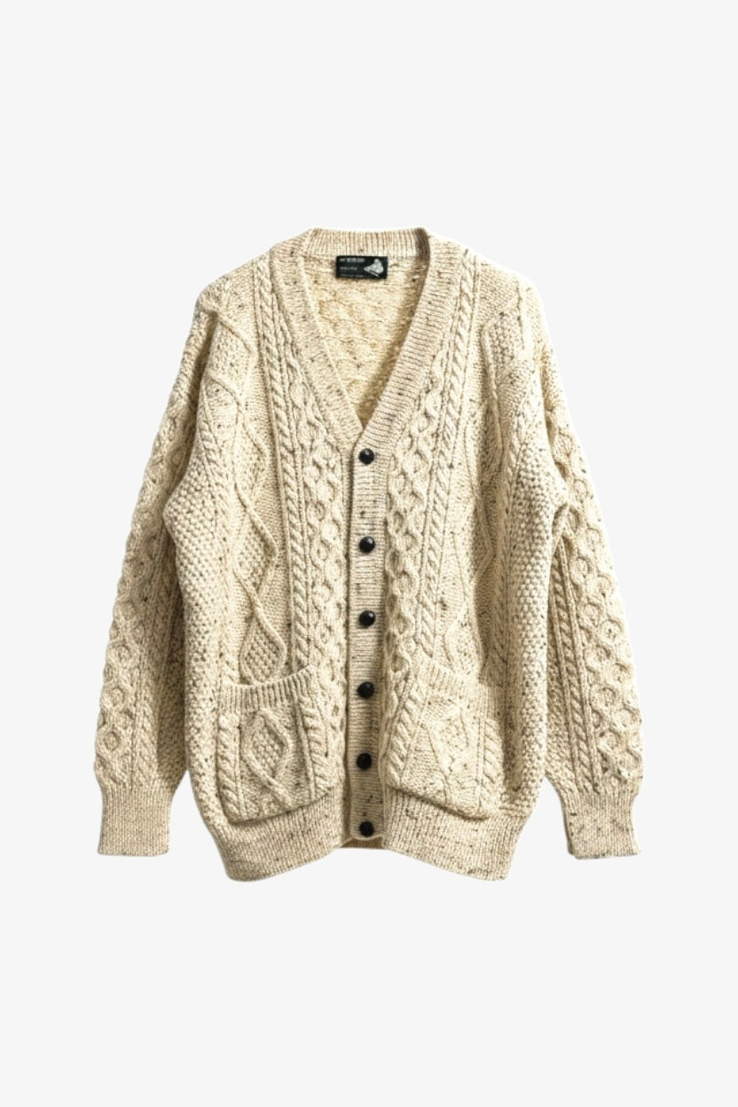 Fisherman Heavy Cardigan