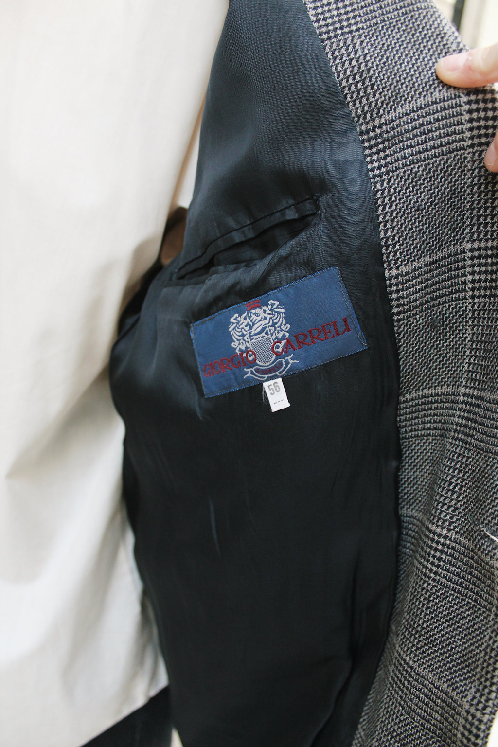 Ckeckered Blazer