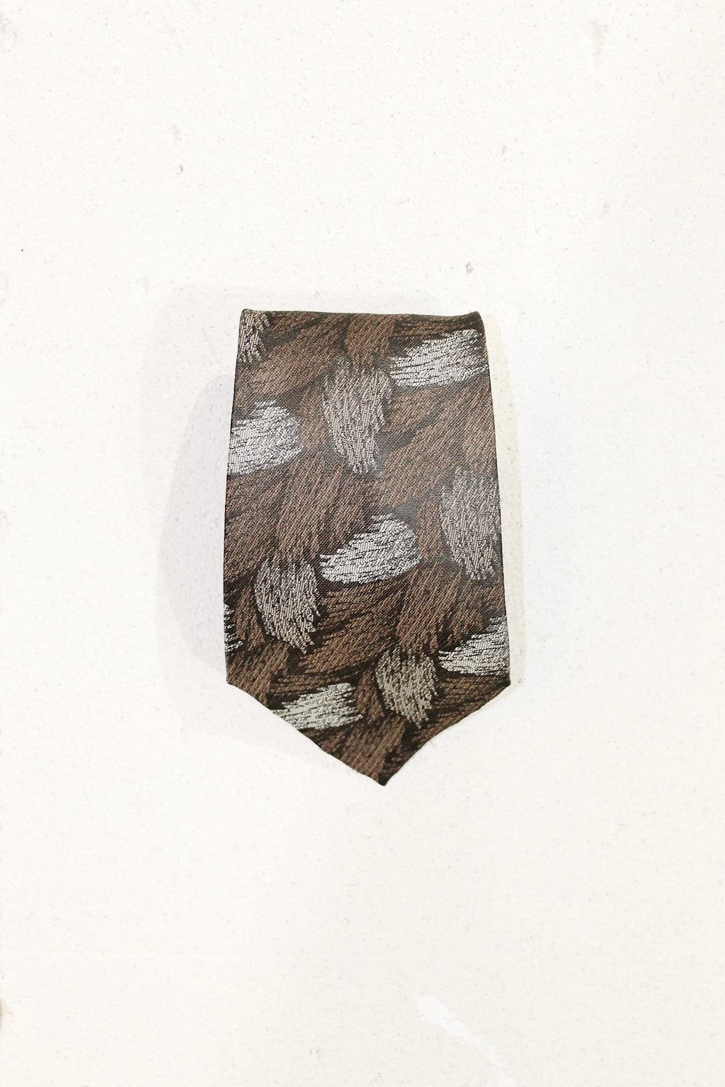 GEOMETRIC SILK TIE