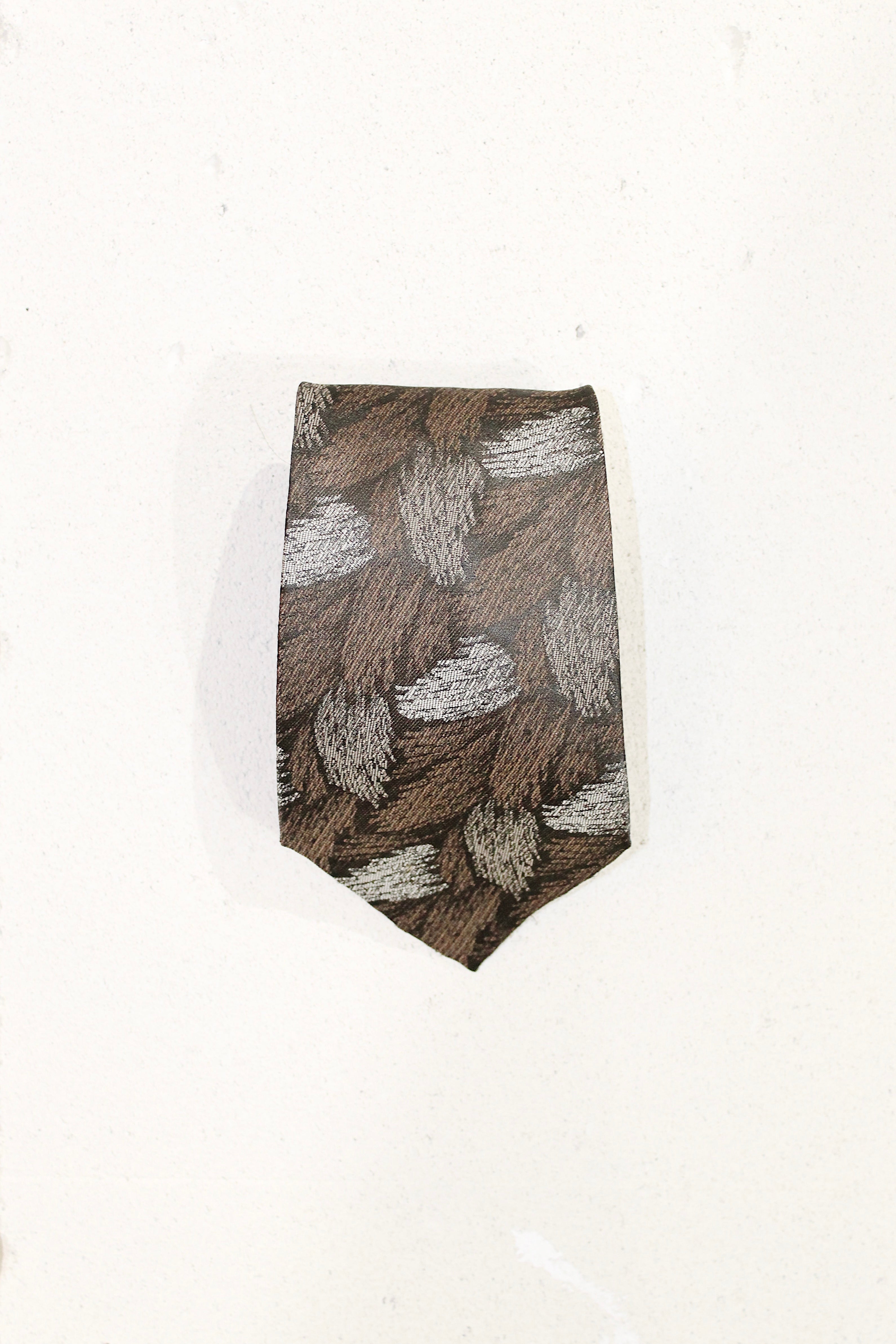 GEOMETRIC SILK TIE