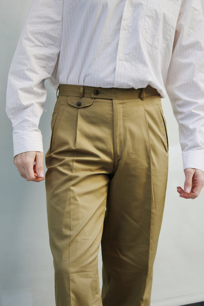 Mustard Pleated Pants
