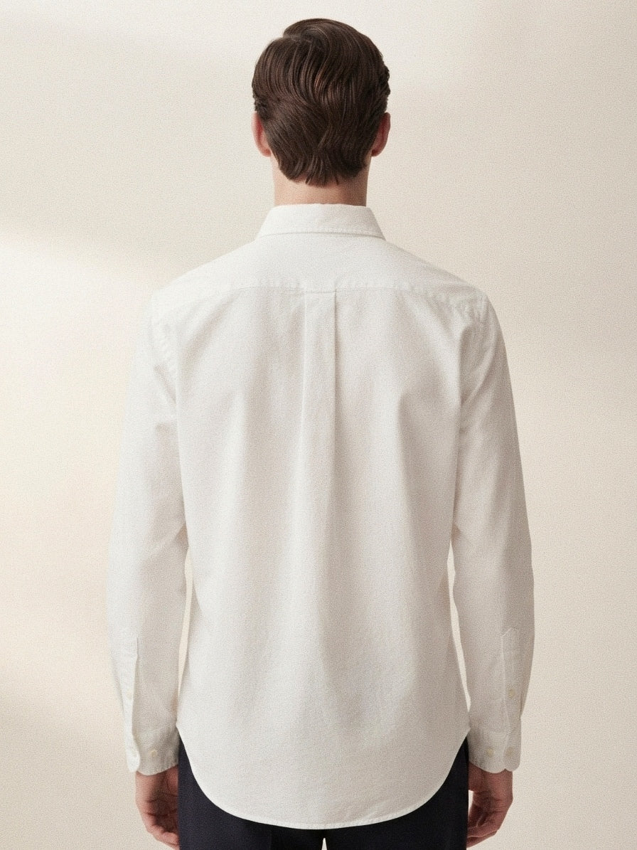 Pearl White Overshirt