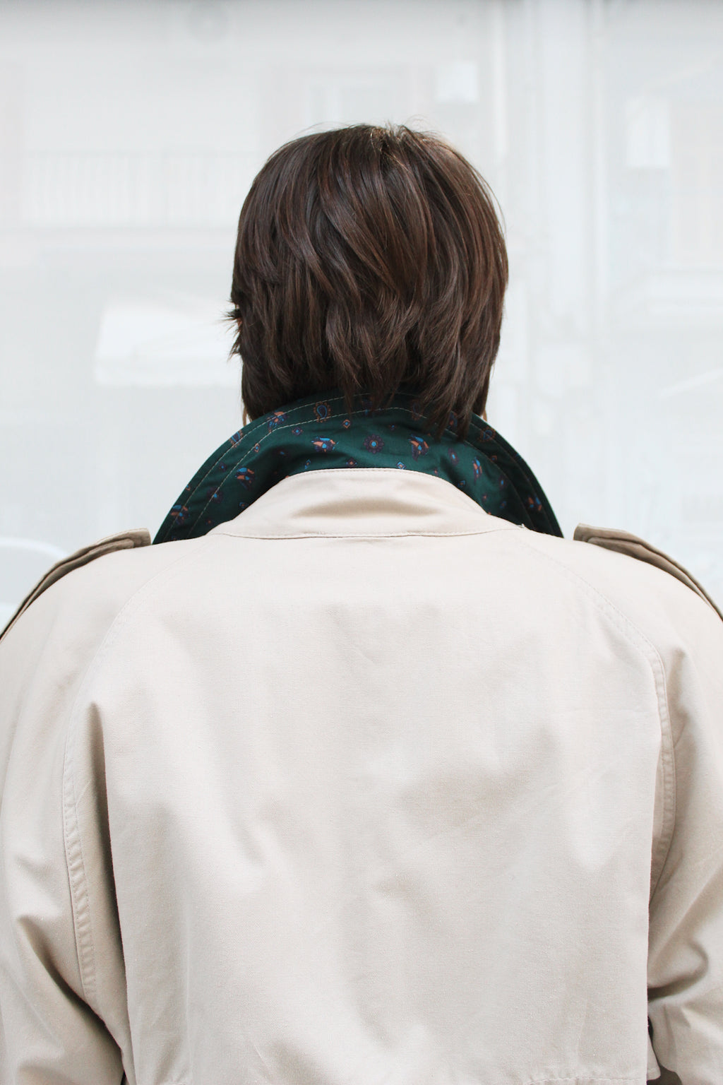 Light Beige Trench Coat