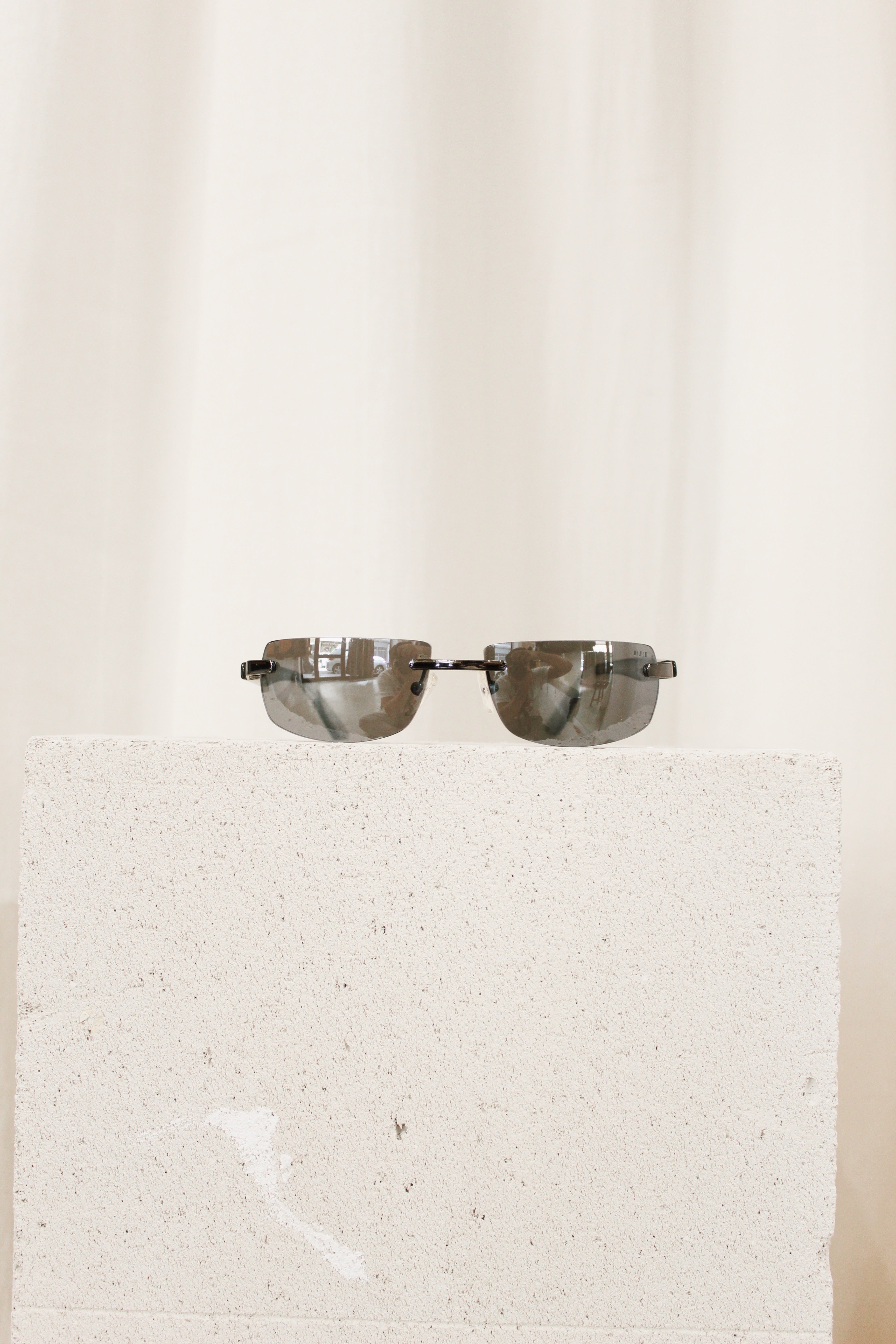 1990's Square Blue Sunnies