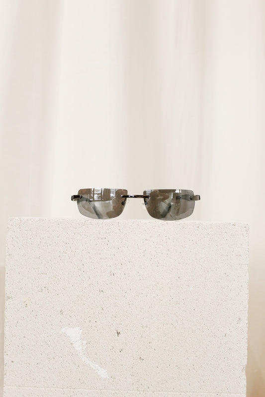 1990's Square Blue Sunnies