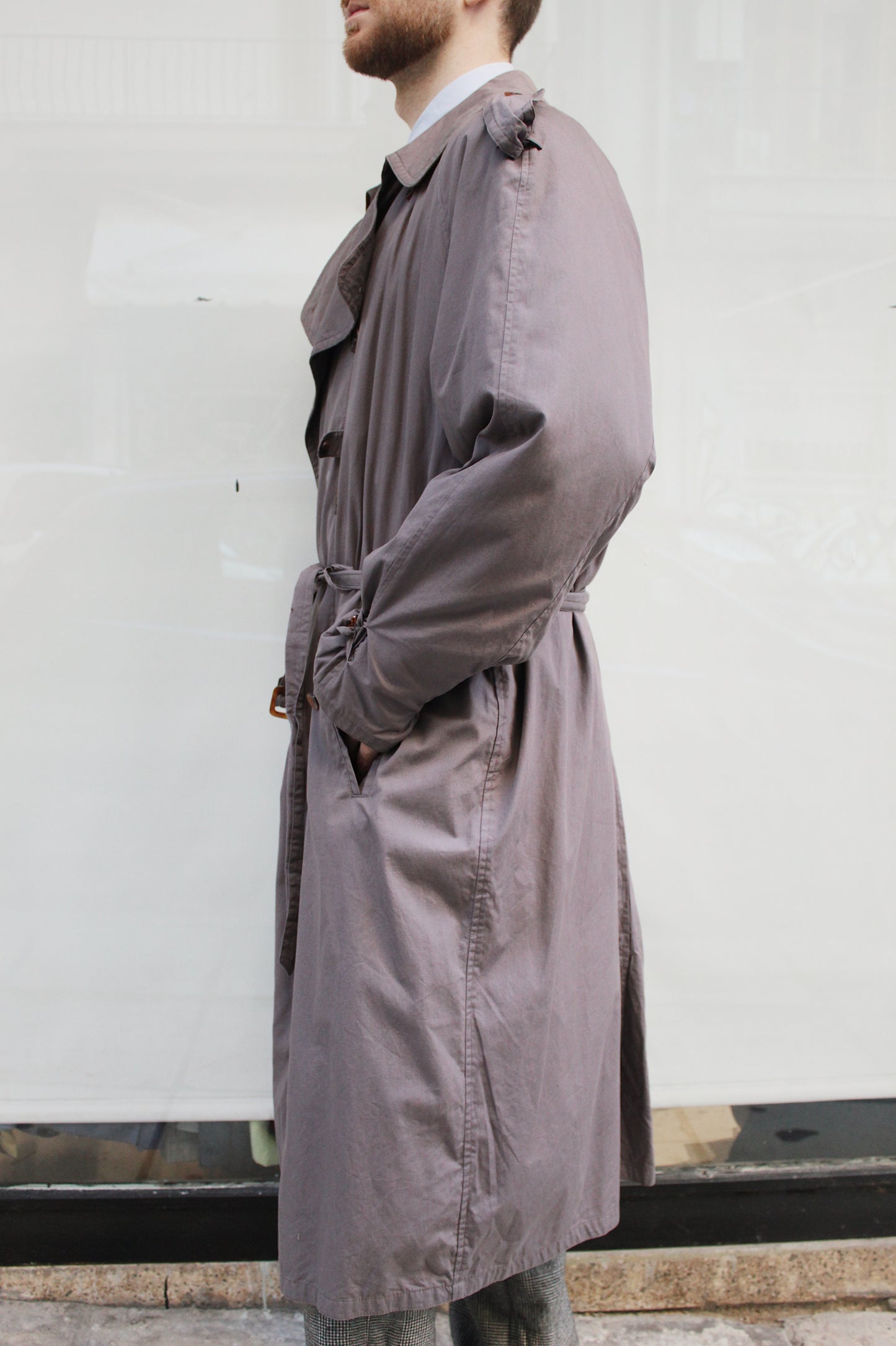 Double Breasted Trencg