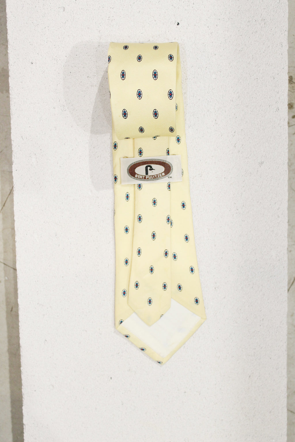 GEOMETRIC SILK TIE