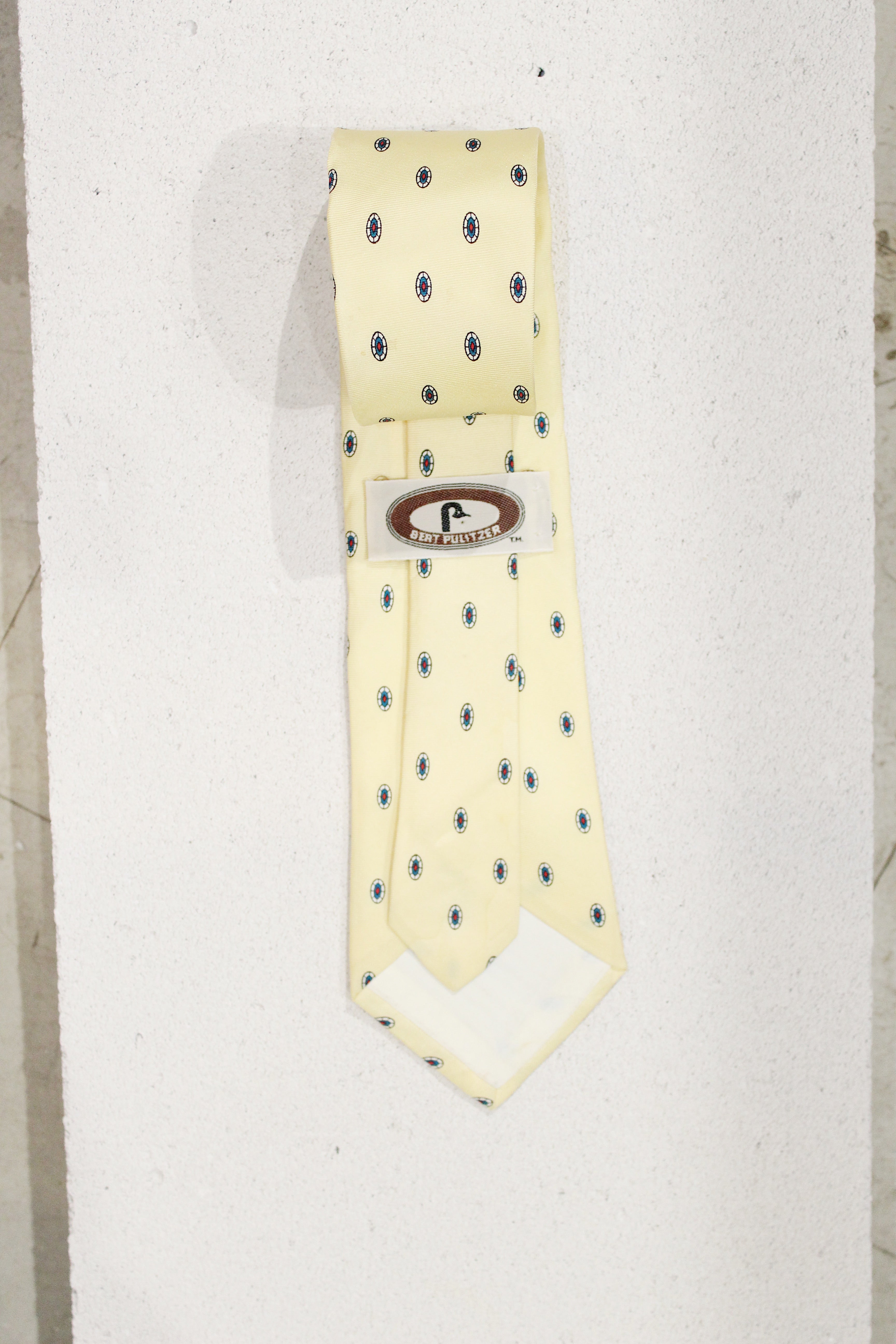 GEOMETRIC SILK TIE