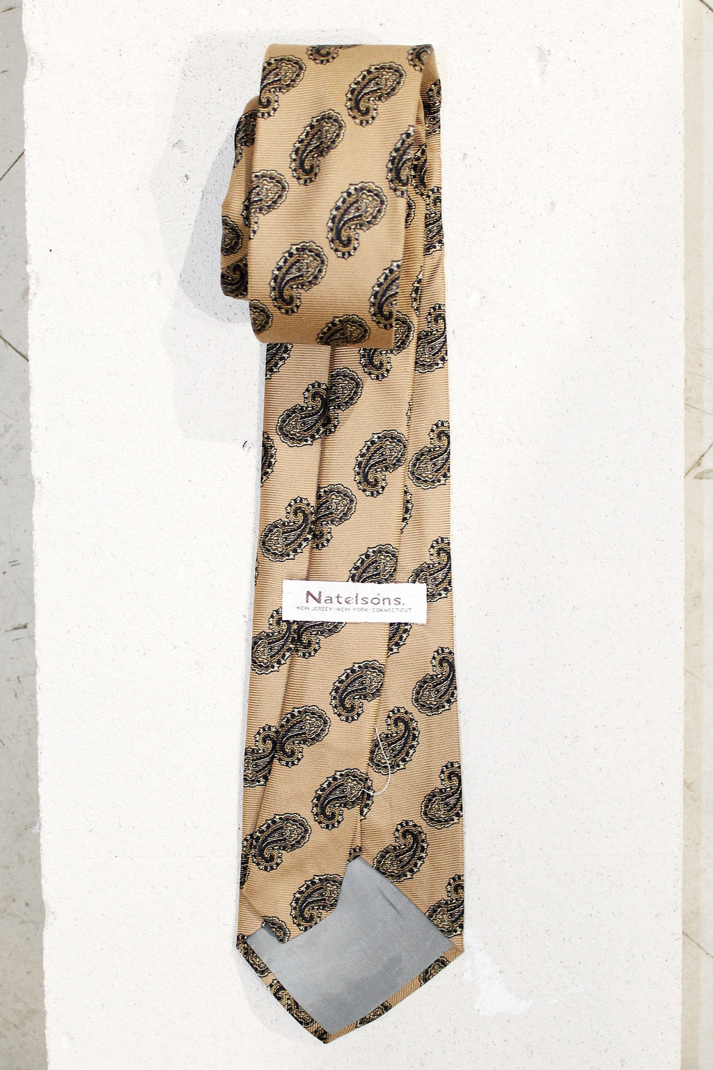 GEOMETRIC SILK TIE