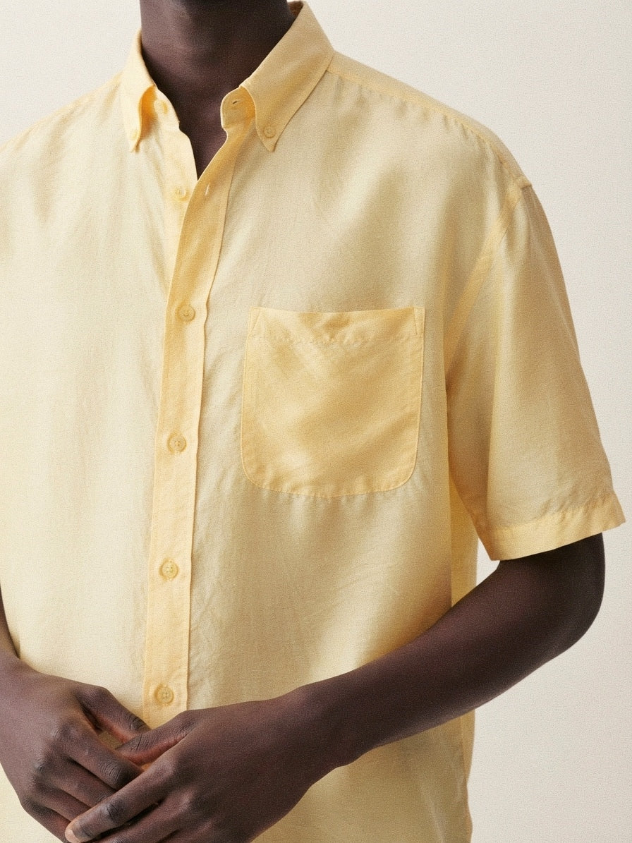 Banana Yellow Silk