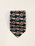 GEOMETRIC SILK TIE
