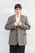 Ckeckered Blazer