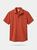 Coral Red Short Sleeve