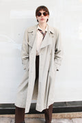 Dark Beige Trench Coat