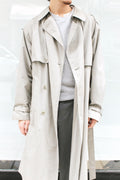 Light Beige Trench Coat