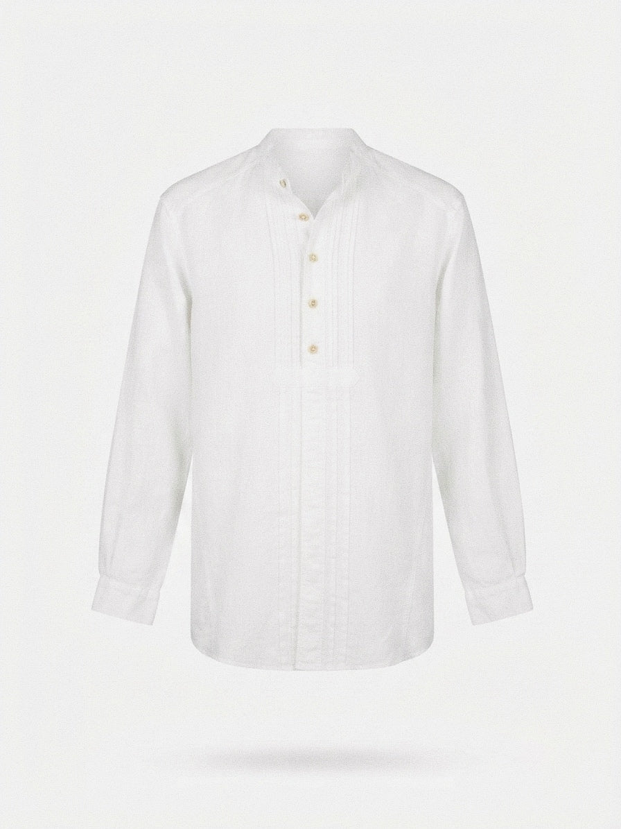 White Embroidered