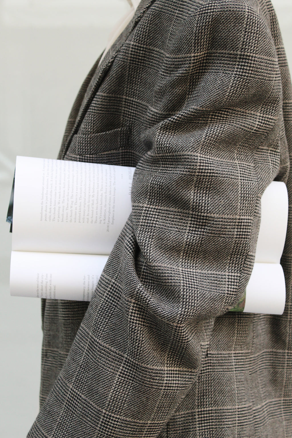 Ckeckered Blazer