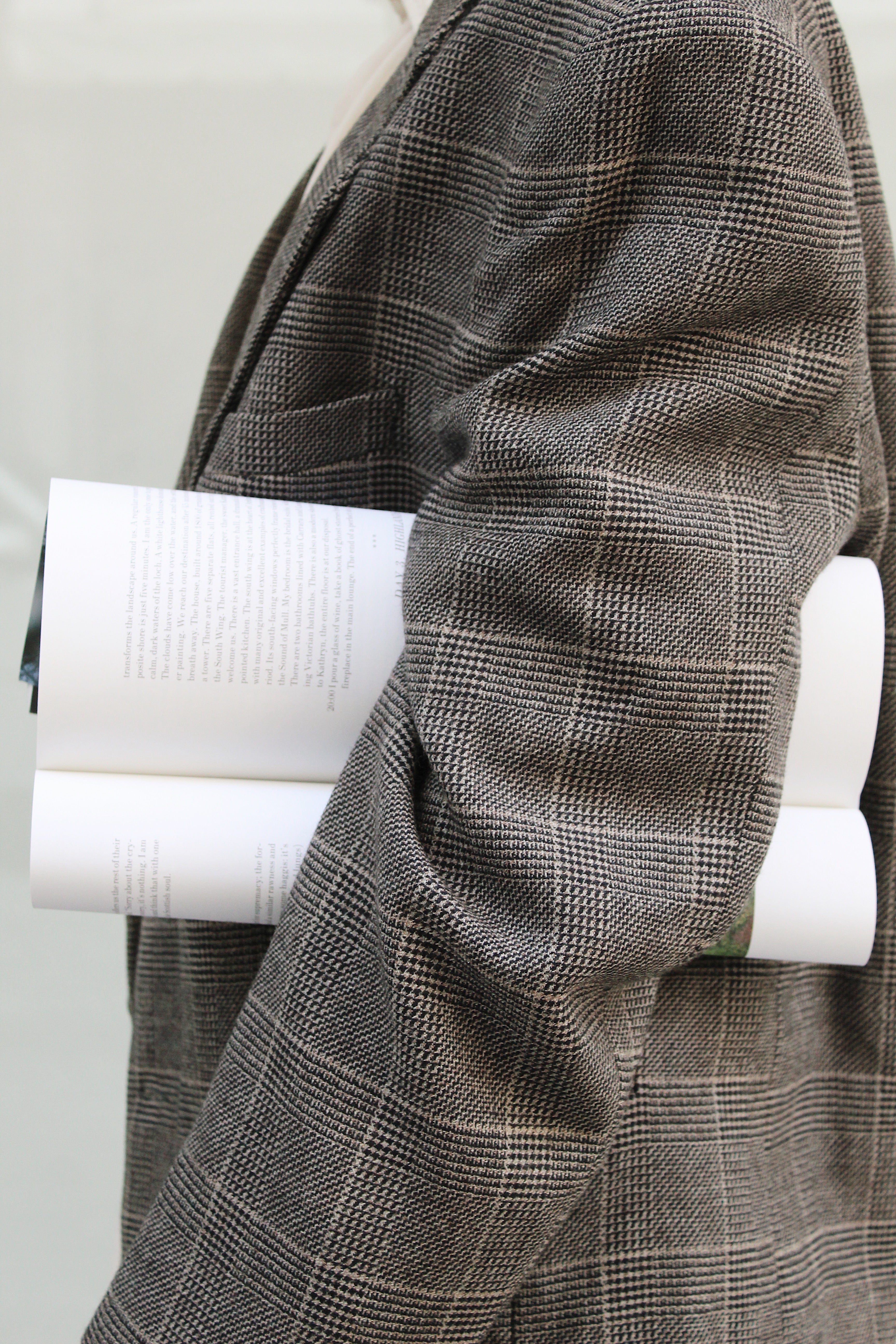 Ckeckered Blazer