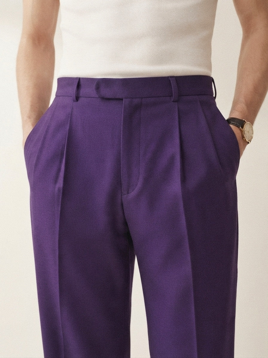 Deep Purple Pleated