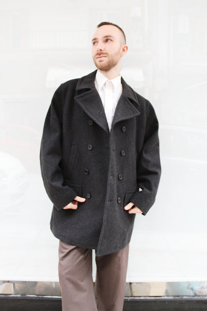 Gray Peacoat