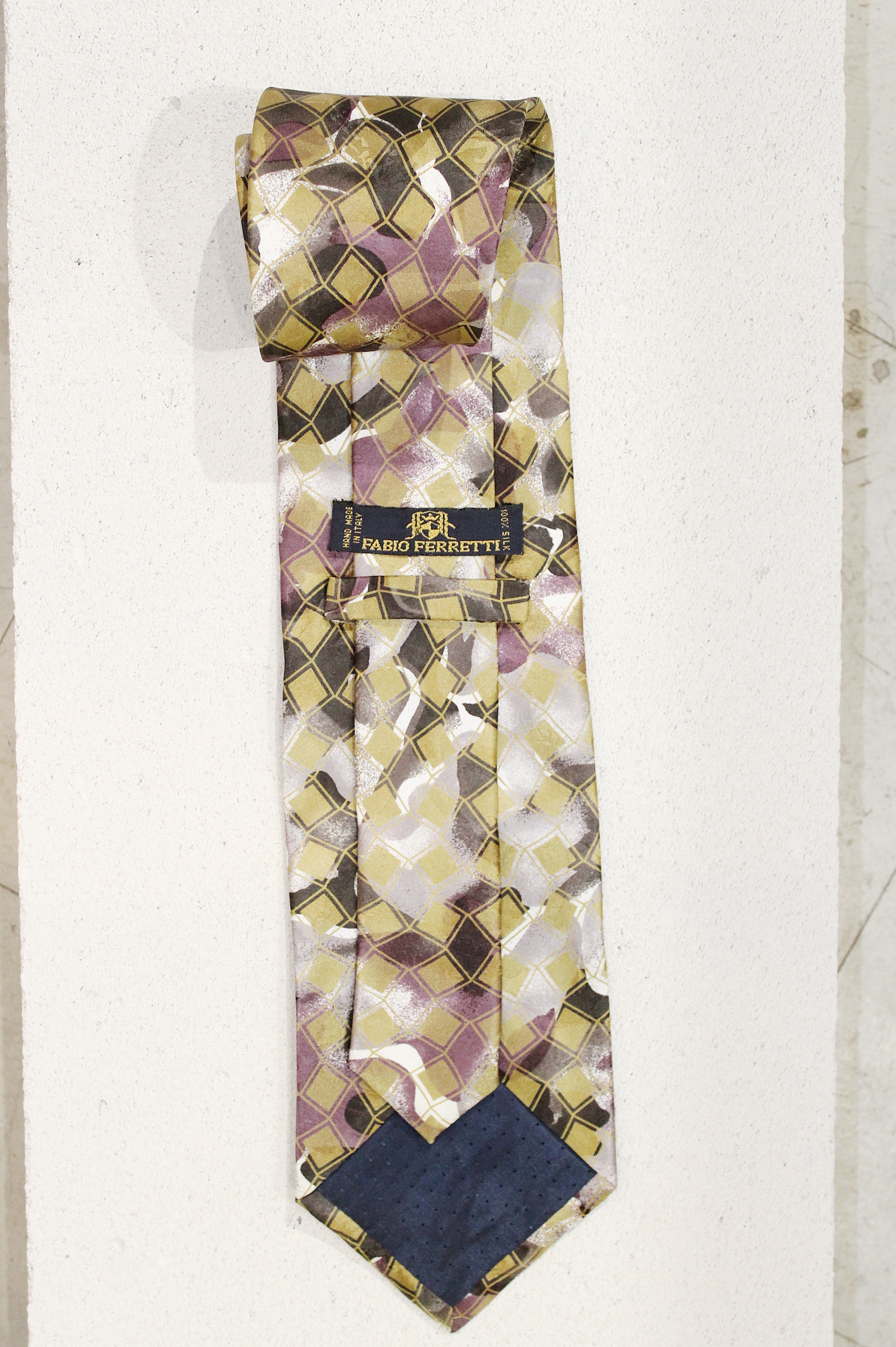 GEOMETRIC SILK TIE (Copy)