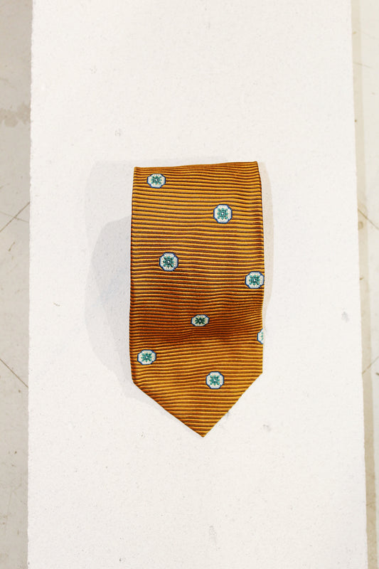 GEOMETRIC WOOL TIE