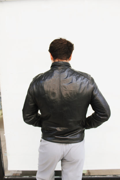 BOMBER BLACK JACKET