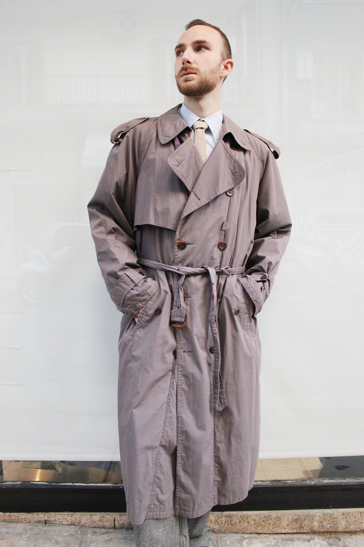 Double Breasted Trencg