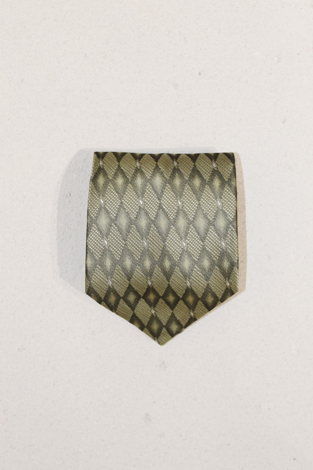GEOMETRIC SILK TIE