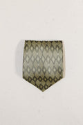 GEOMETRIC SILK TIE