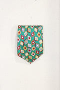 GEOMETRIC SILK TIE