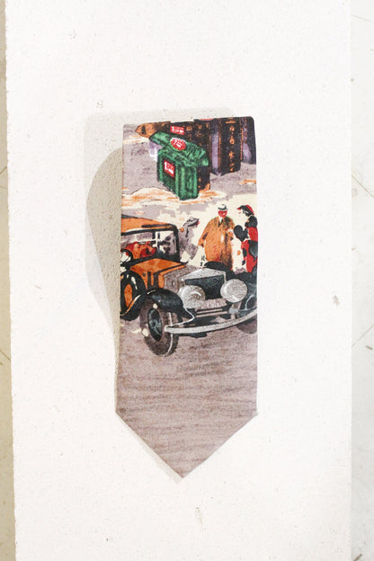 FIGURE SILK TIE