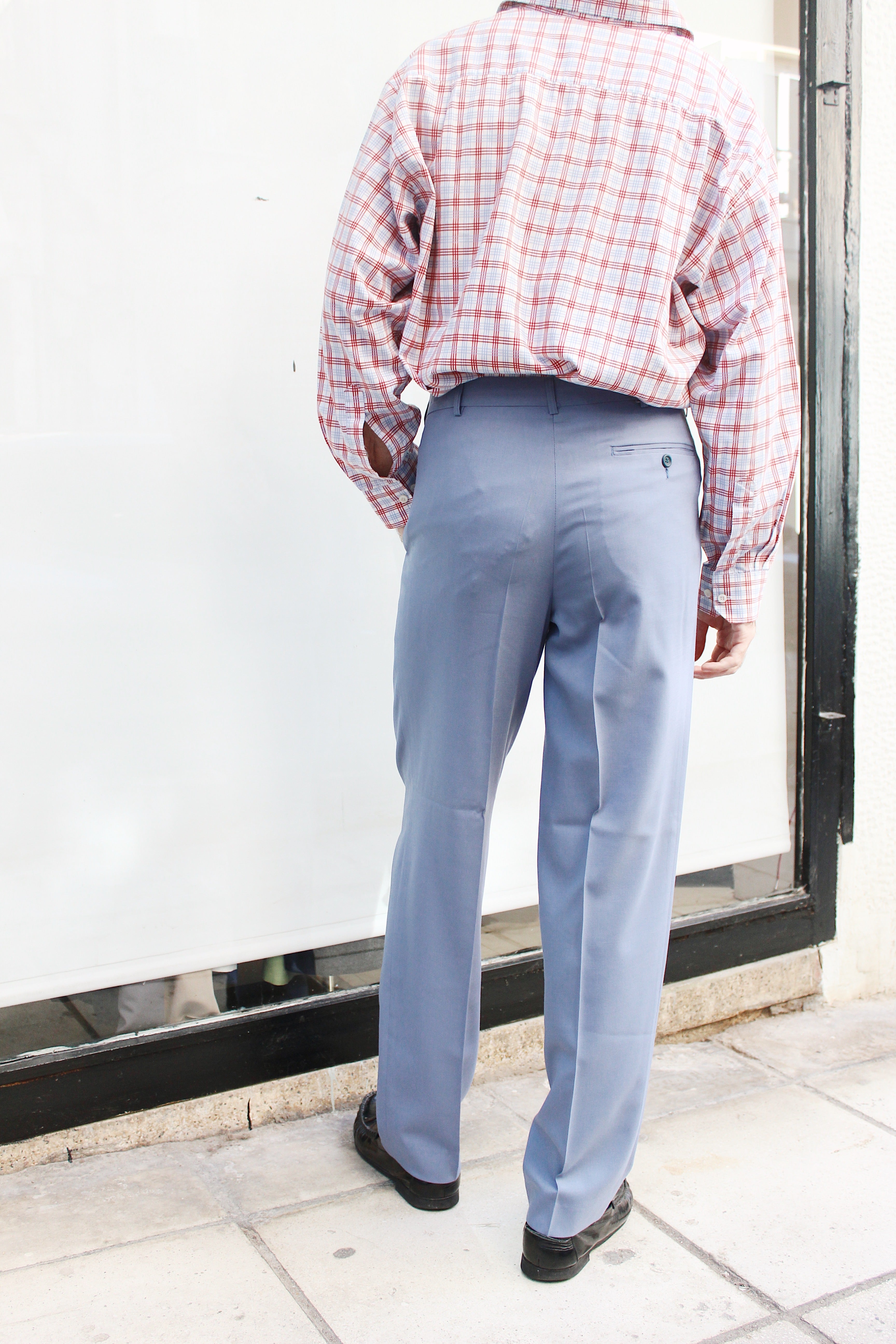 BLUE OFFICE PANTS