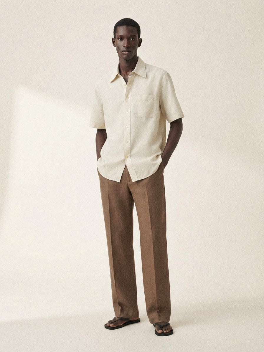 Sand Cream Short Sleeve