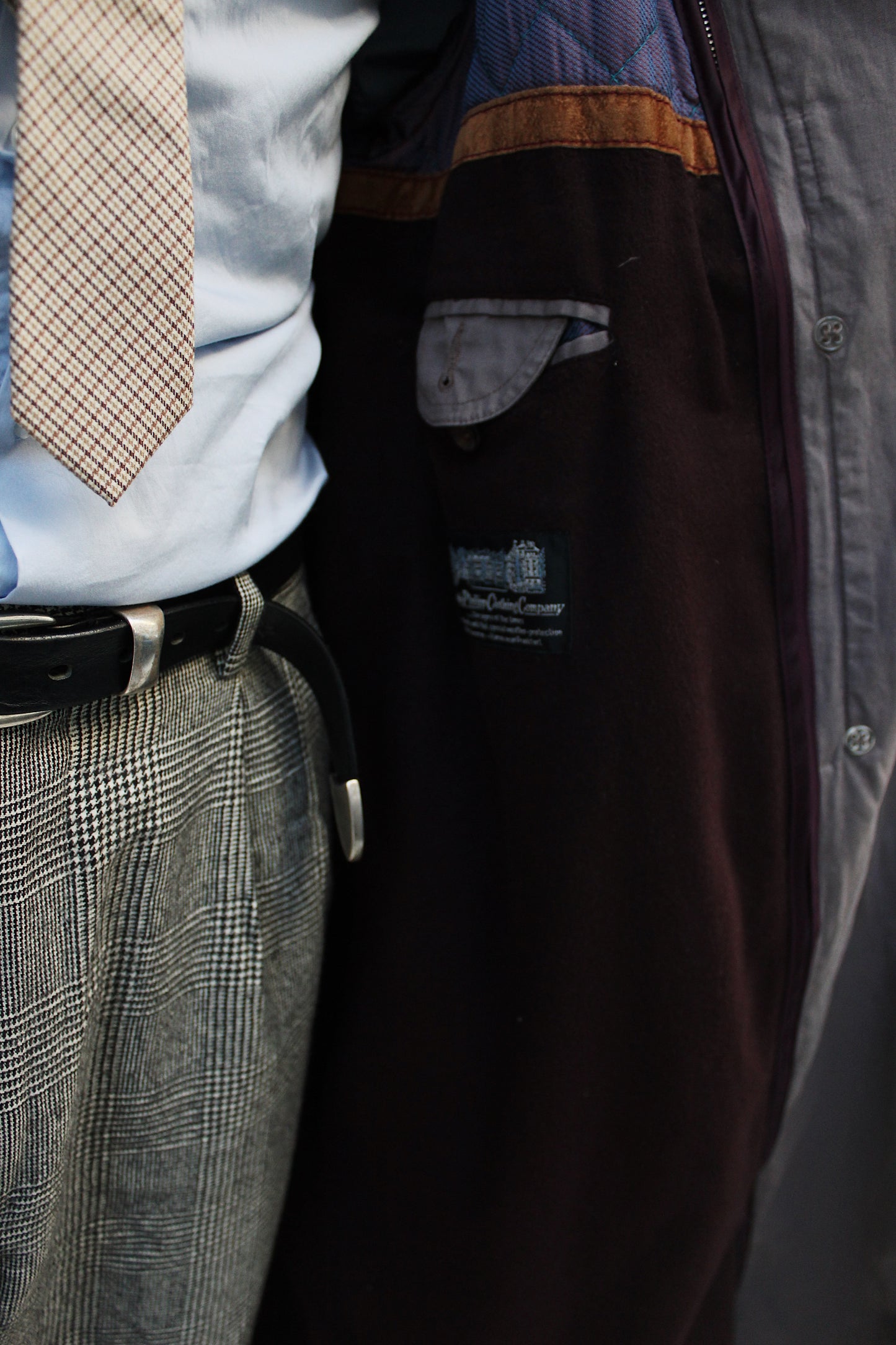 Double Breasted Trencg