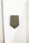 GEOMETRIC SILK TIE