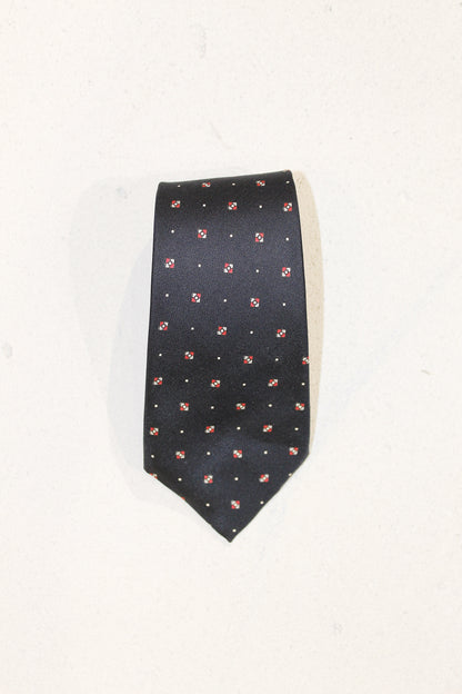 GEOMETRIC SILK TIE