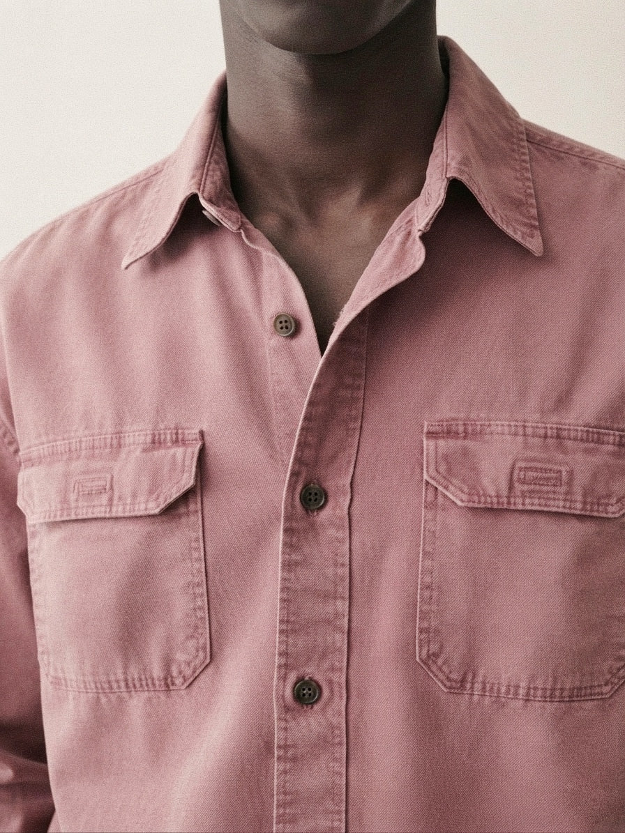 Faded Pink Long Sleeve