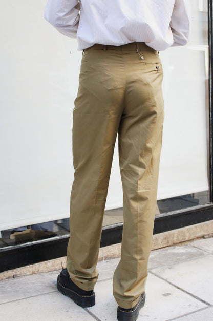 Mustard Pleated Pants