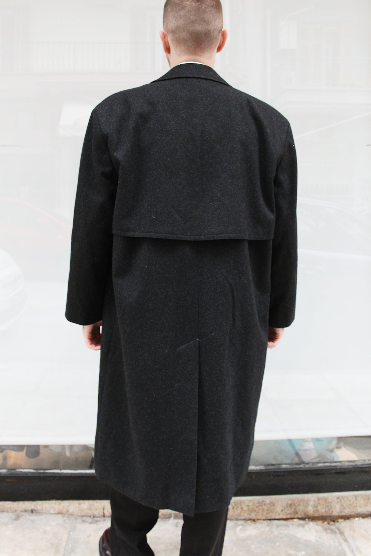 Austrian Black Overcoat