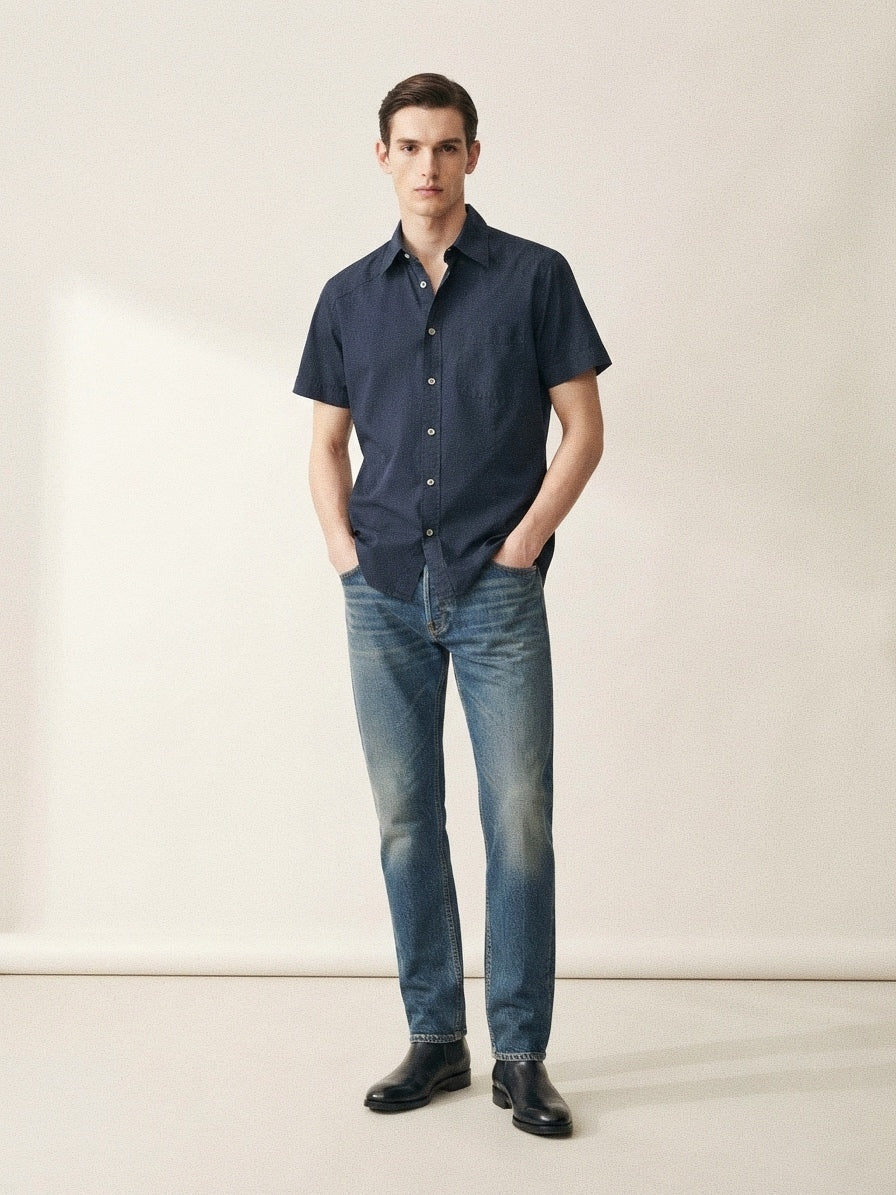 Ash Gray Short Sleeve