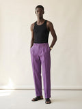 Light Purple Pleated