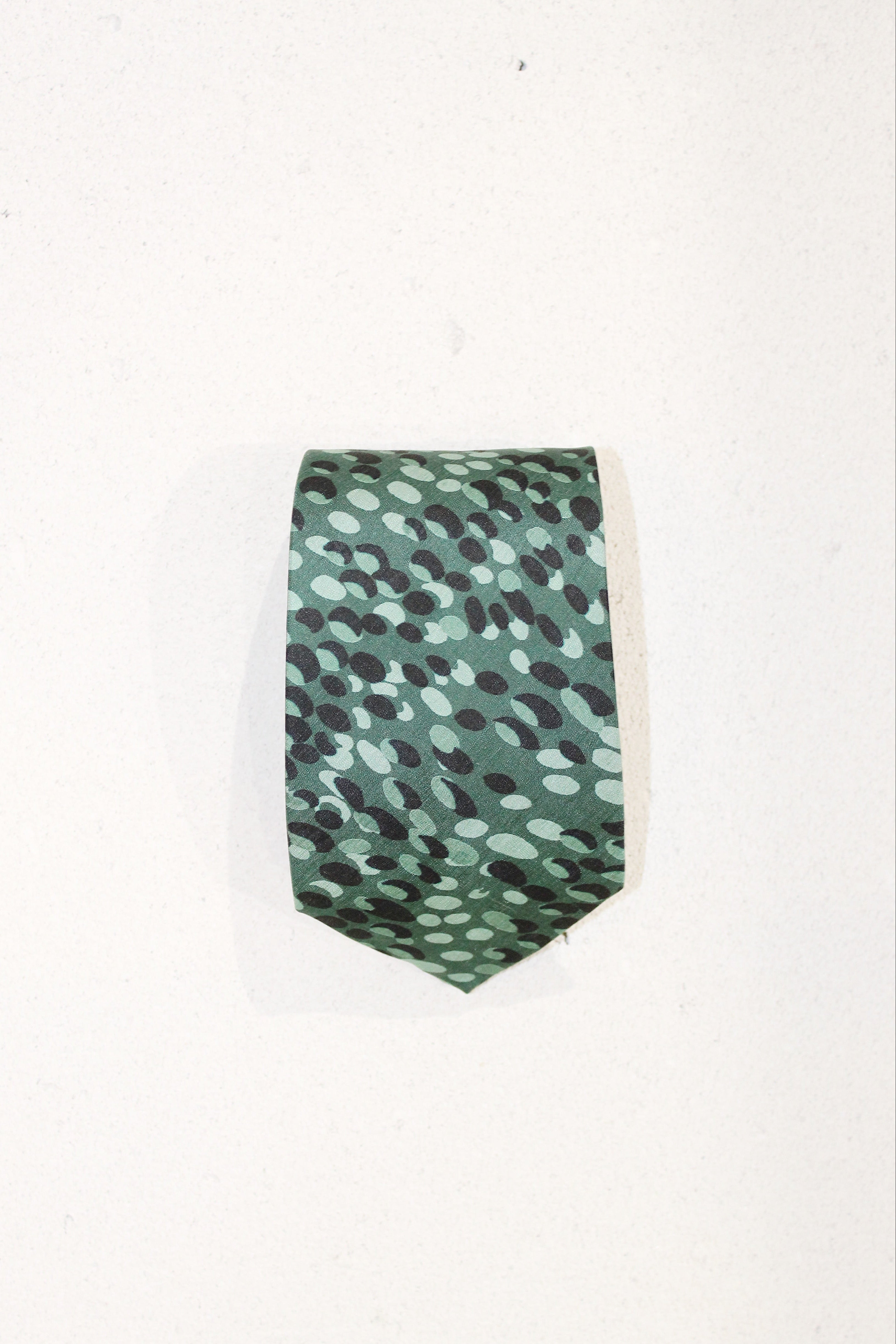 GEOMETRIC SILK TIE