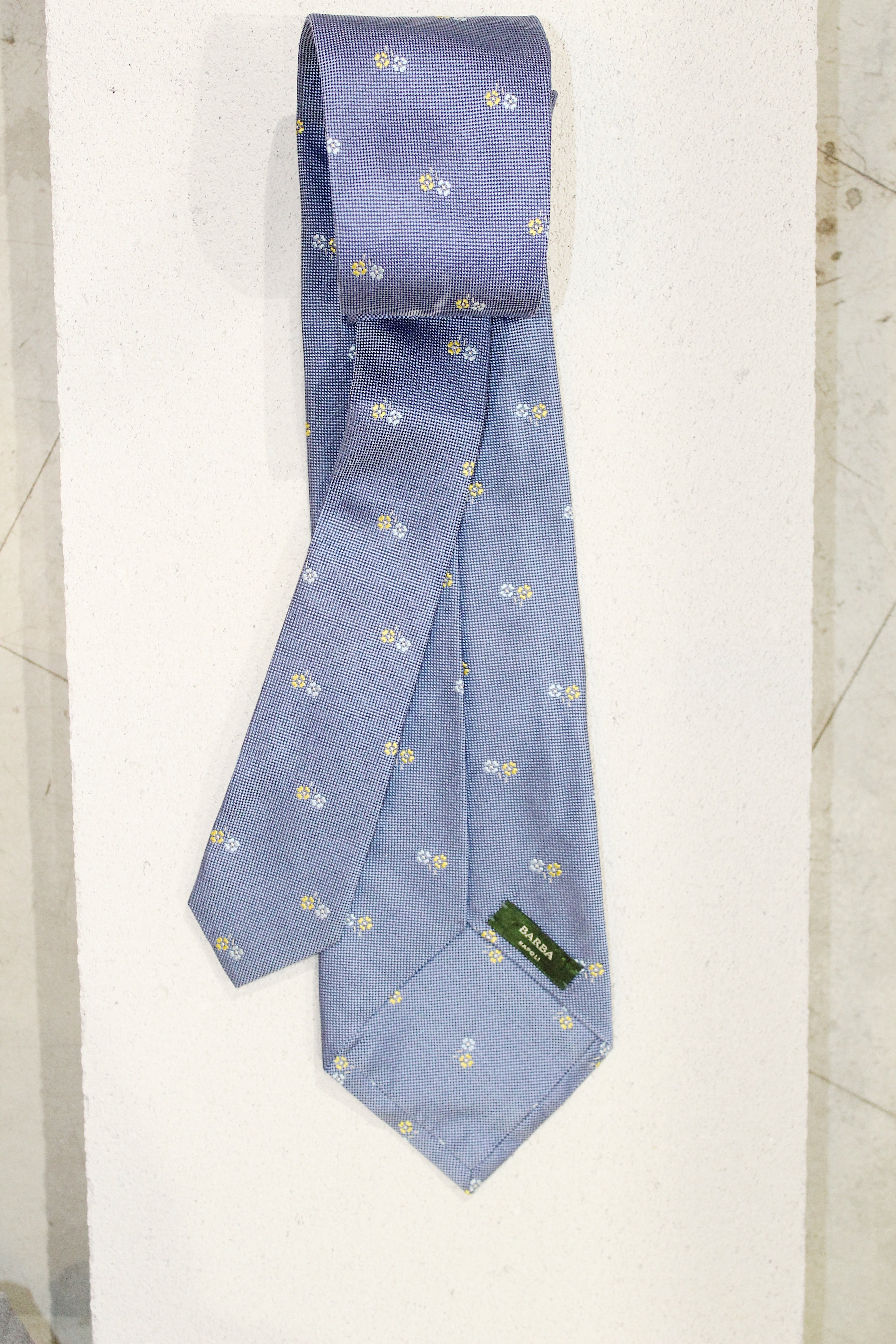 GEOMETRIC SILK TIE
