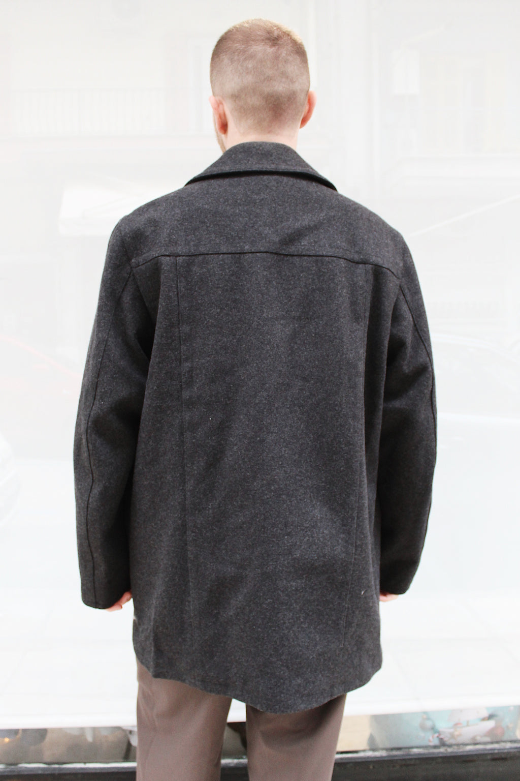Gray Peacoat