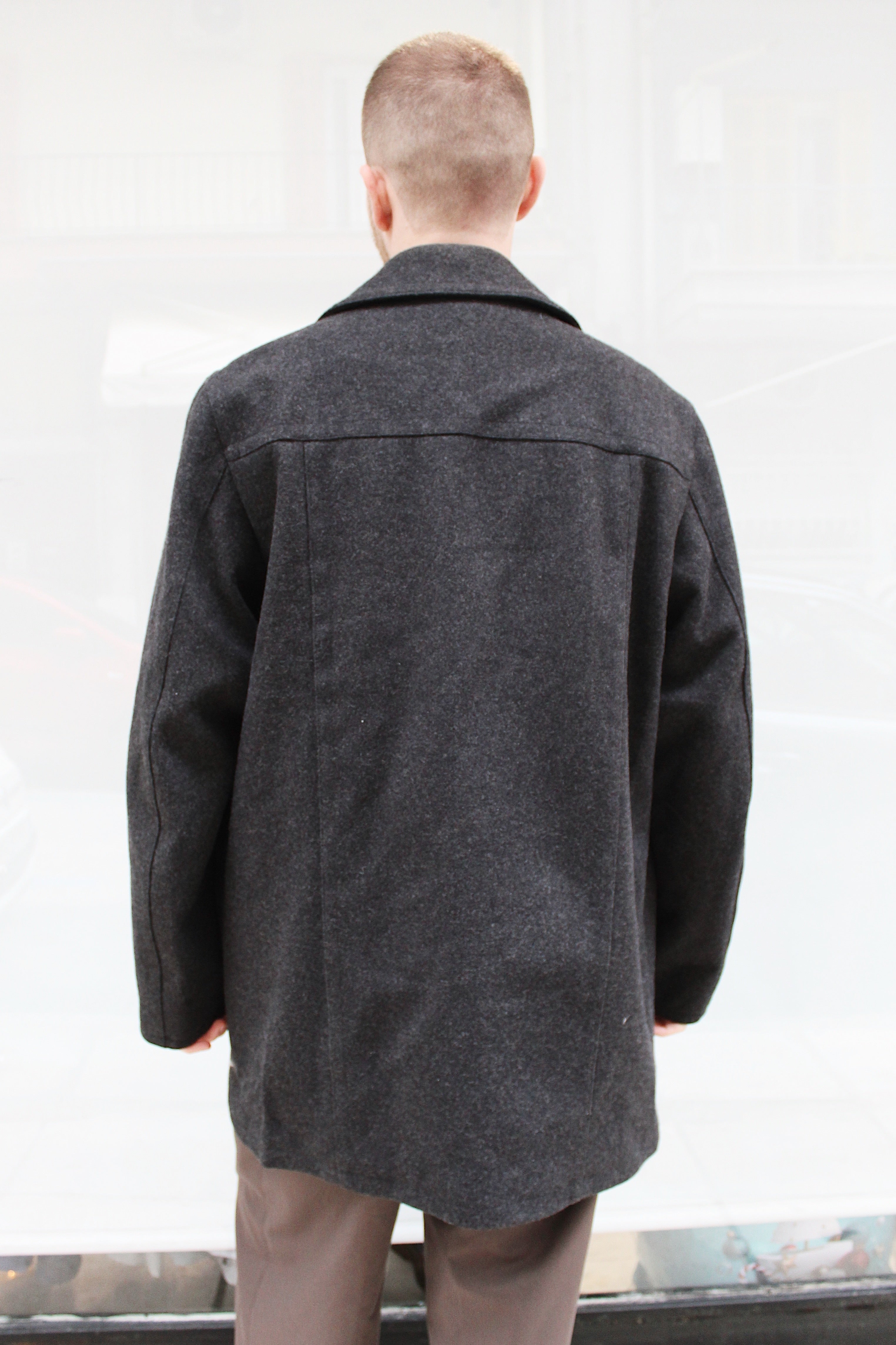 Gray Peacoat