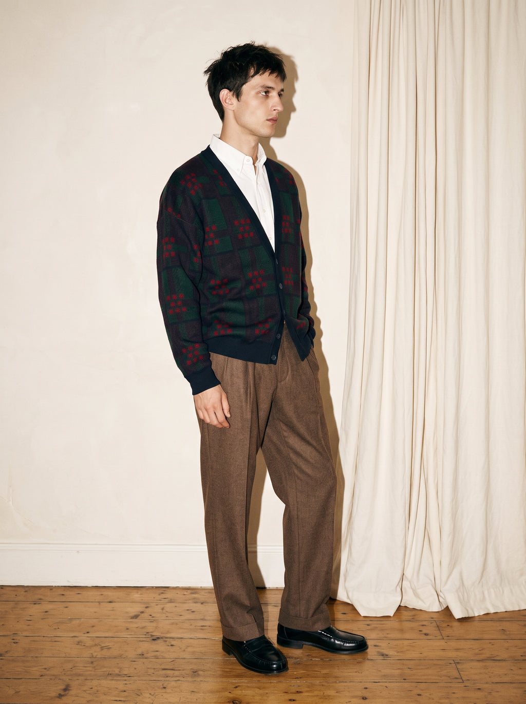 Geometric Cardigan