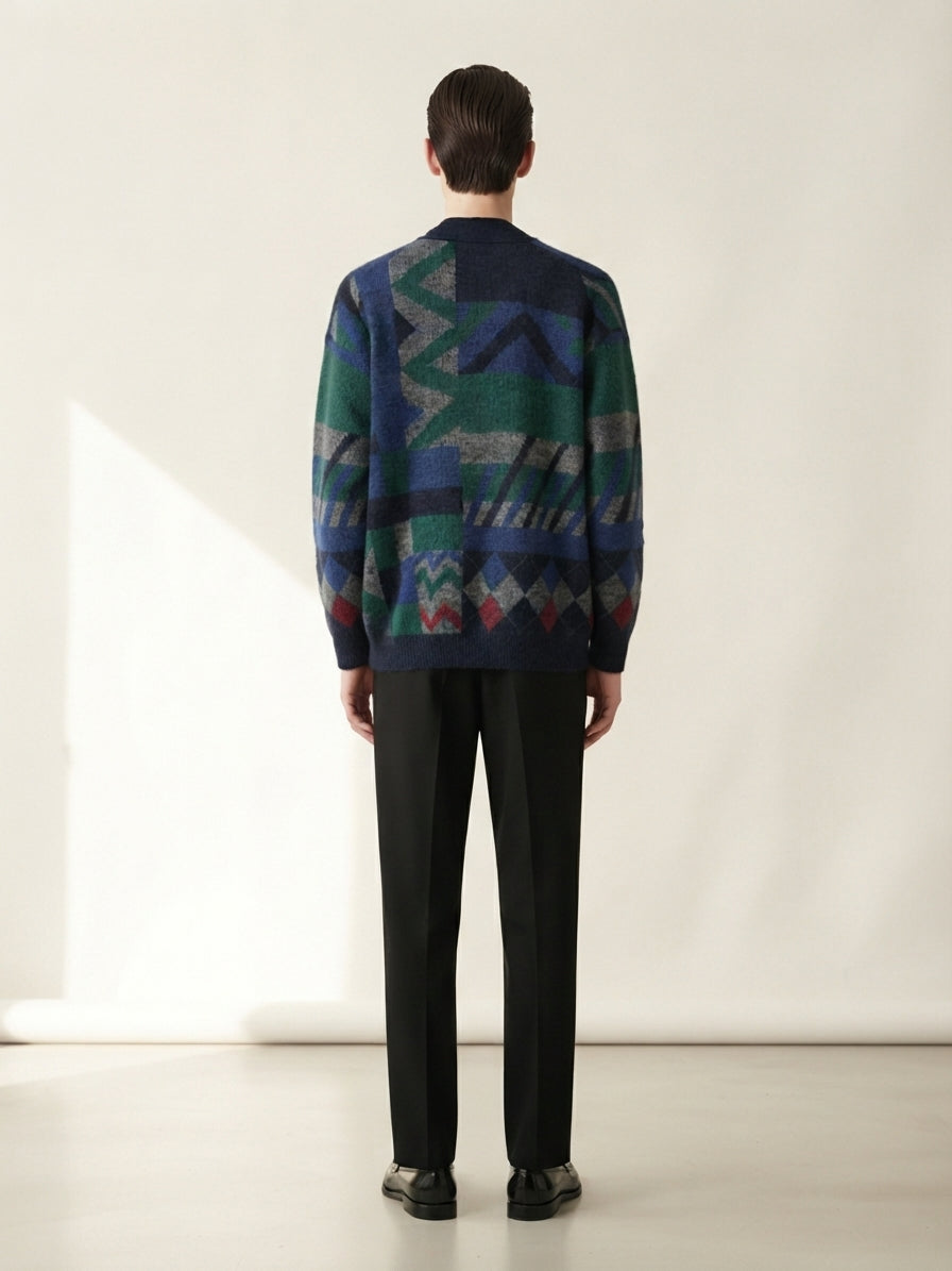 Abstract Cardigan