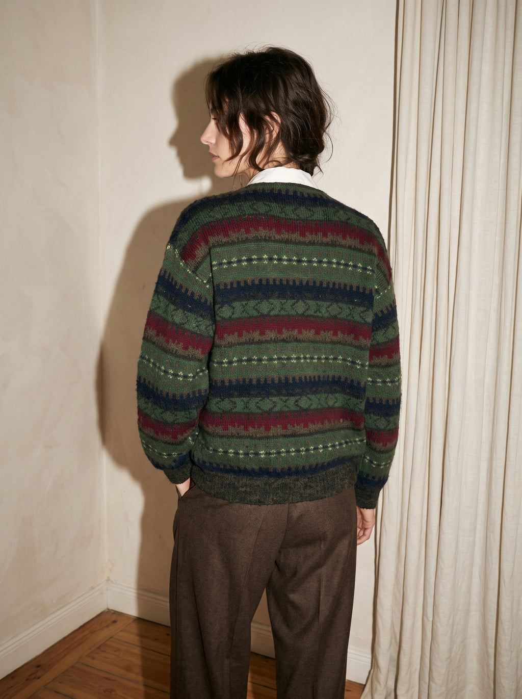 Geometric Cardigan
